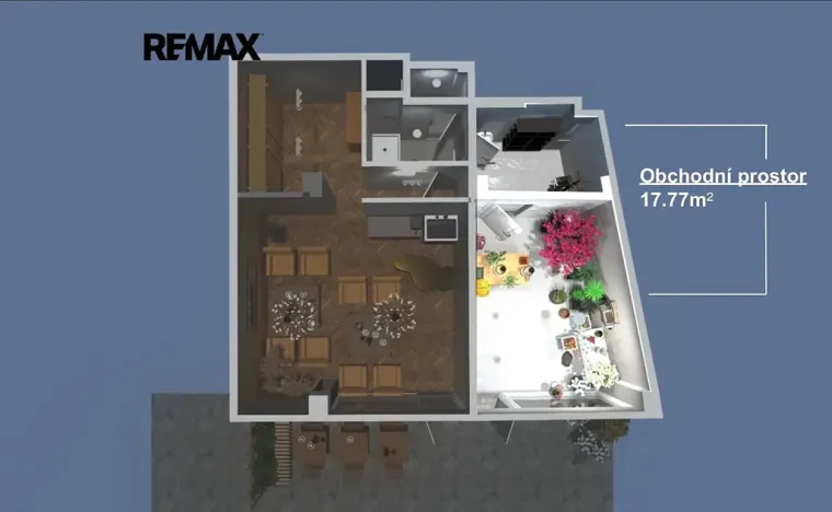 Pronájem obchodního prostoru, Praha - Vinohrady, Vinohradská, 20 m2