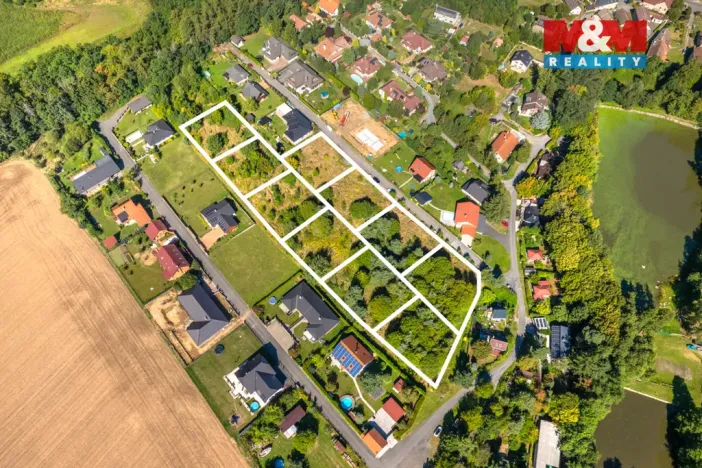 Prodej pozemku pro bydlení, Březí, Vínová, 1002 m2