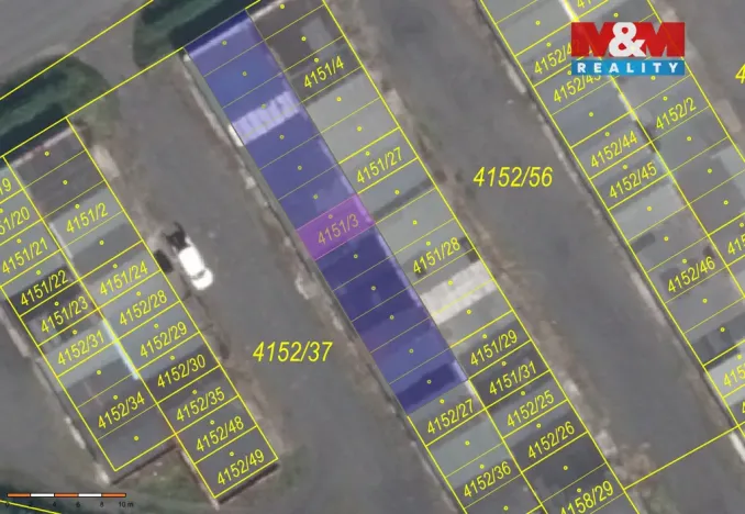 Prodej garáže, Chomutov, Beethovenova, 18 m2