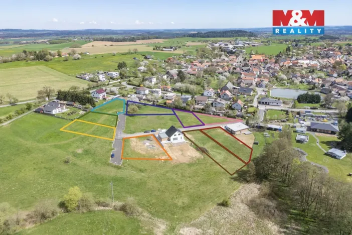 Prodej pozemku pro bydlení, Kasejovice, 1234 m2