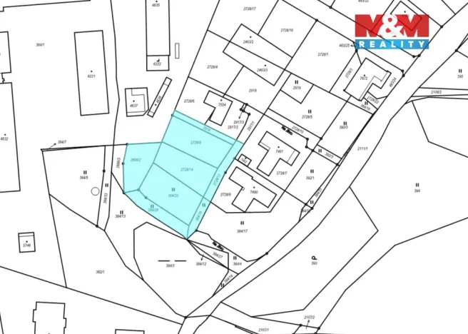 Prodej pozemku pro bydlení, Písek, Na Jihru, 2647 m2