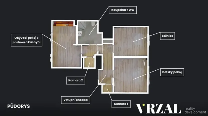 Pronájem bytu 3+kk, Plzeň, Francouzská třída, 57 m2