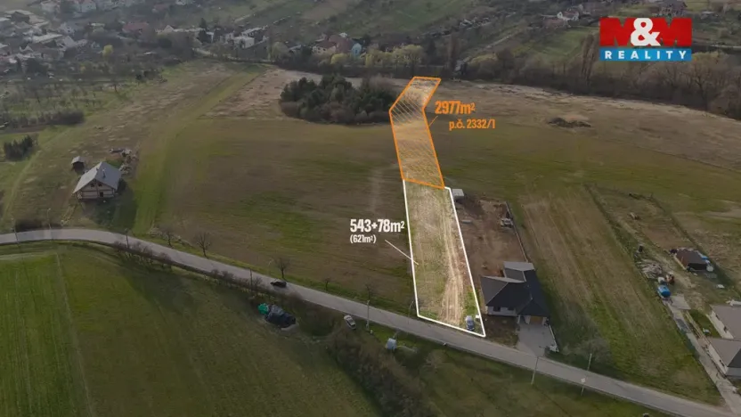 Prodej pozemku pro bydlení, Vřesovice, 3598 m2