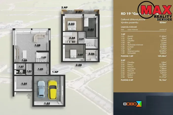 Prodej rodinného domu, Vysoký Újezd, 188 m2