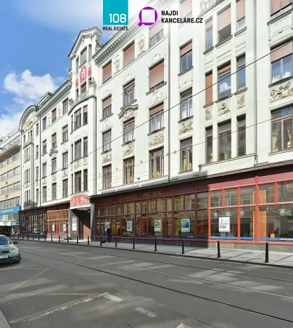 Pronájem kanceláře, Praha - Nové Město, Spálená, 538 m2