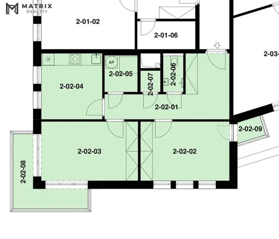 Pronájem bytu 2+1, Praha - Libeň, Zenklova, 64 m2