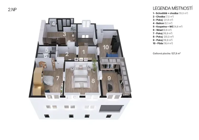 Prodej rodinného domu, Brno, Holzova, 436 m2