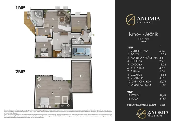 Prodej rodinného domu, Krnov, Ježník, 178 m2