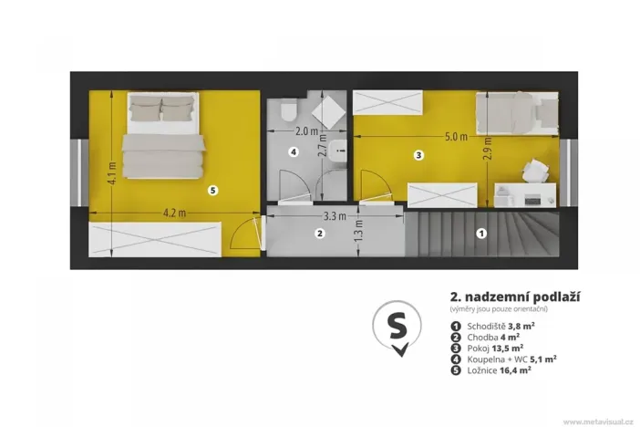 Prodej bytu 3+kk, Zdětín, 78 m2