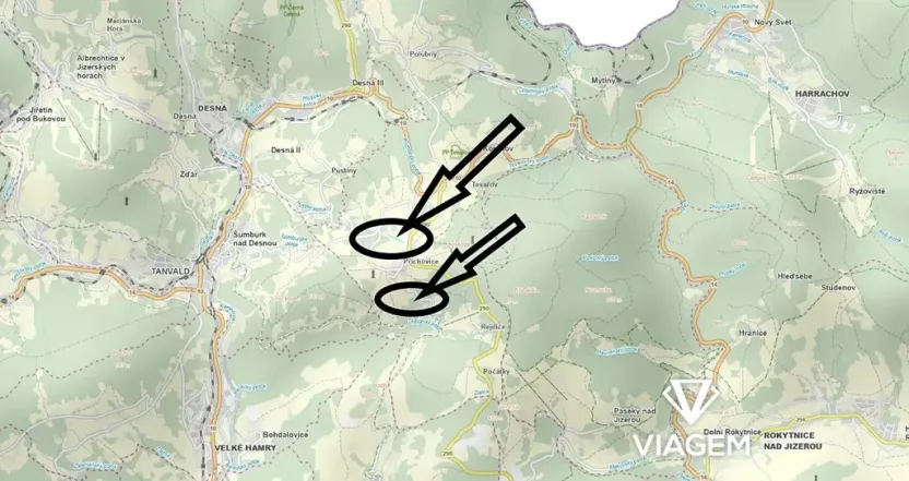 Prodej zahrady, Kořenov, 2216 m2