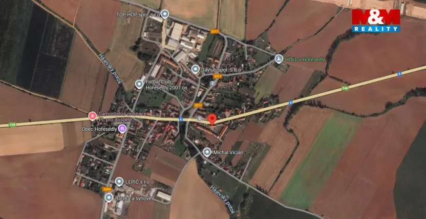 Pronájem skladu, Hořesedly, 80 m2