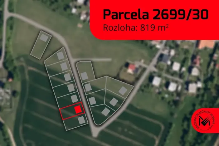 Prodej pozemku pro bydlení, Želechovice nad Dřevnicí, Pod Stráží, 819 m2