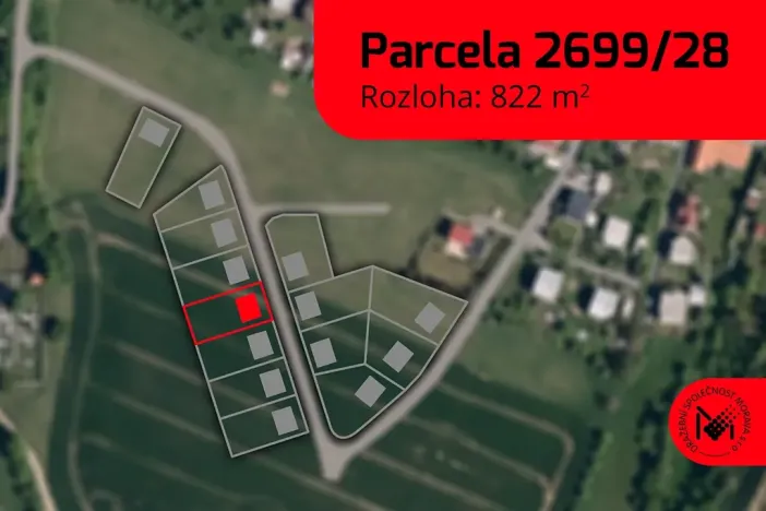 Prodej pozemku pro bydlení, Želechovice nad Dřevnicí, Pod Stráží, 822 m2