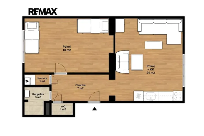 Prodej bytu 2+kk, Přehýšov, 54 m2