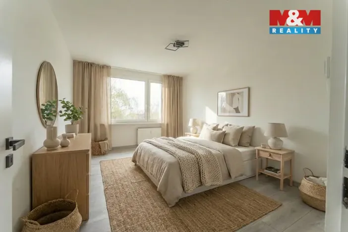 Prodej bytu 2+1, Bohušovice nad Ohří, Masarykova, 58 m2