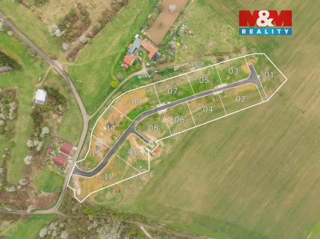 Prodej pozemku pro bydlení, Řehlovice, 1323 m2