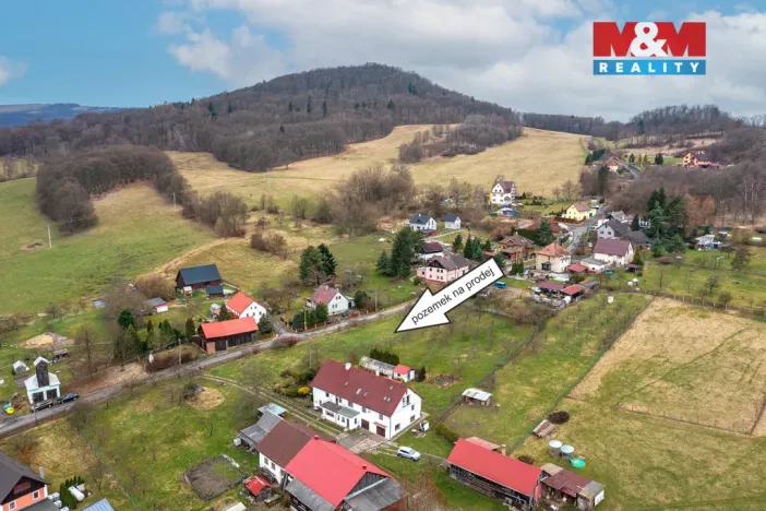 Prodej zahrady, Děčín - Děčín XXIV-Krásný Studenec, 1666 m2