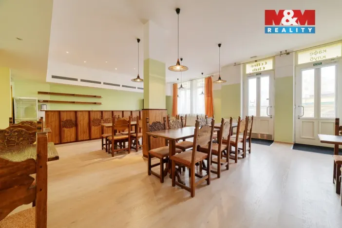 Prodej restaurace, Mariánské Lázně, Masarykova, 147 m2