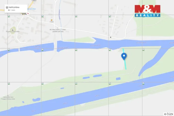 Prodej pozemku, Hořín - Vrbno, 788 m2