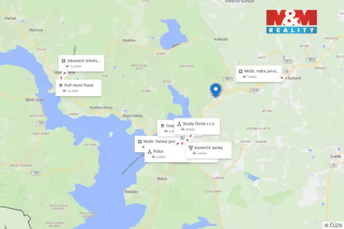 Pronájem bytu 2+kk, Černá v Pošumaví - Mokrá, 50 m2