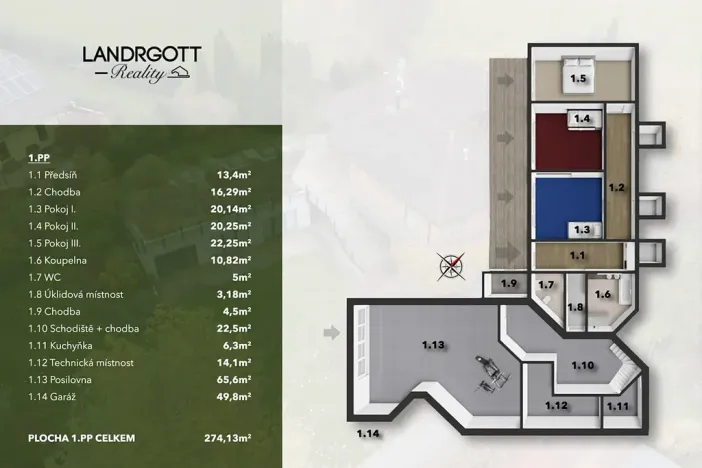 Prodej rodinného domu, Konojedy, 489 m2