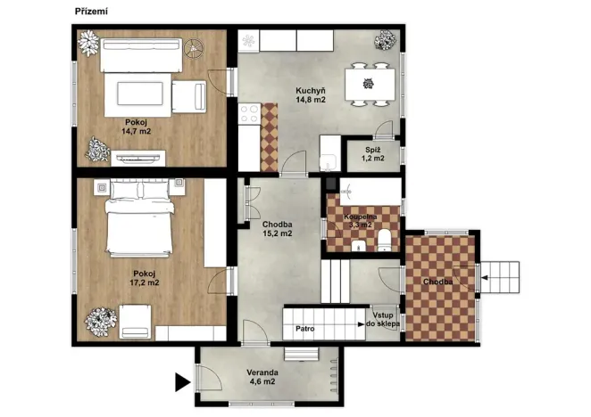 Prodej rodinného domu, Kvasice, Osmek, 205 m2