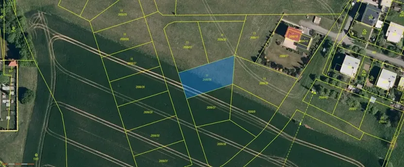 Prodej pozemku pro bydlení, Želechovice nad Dřevnicí, Pod Stráží, 858 m2