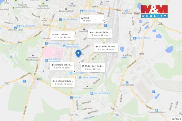 Prodej rodinného domu, Cheb, Dělnická, 130 m2