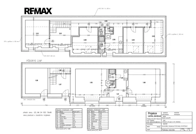 Pronájem atypického bytu, Drahelčice, V Brance, 164 m2
