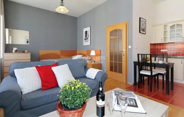 Pronájem bytu 2+kk, Praha - Vinohrady, Sázavská, 35 m2