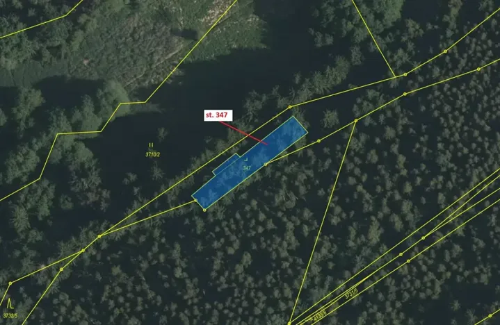 Dražba pozemku, Strmilov, 461 m2