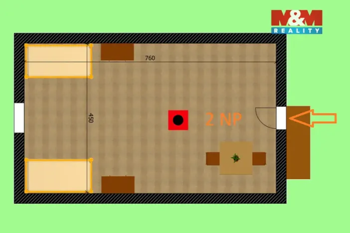 Prodej rodinného domu, Svojšice, 40 m2