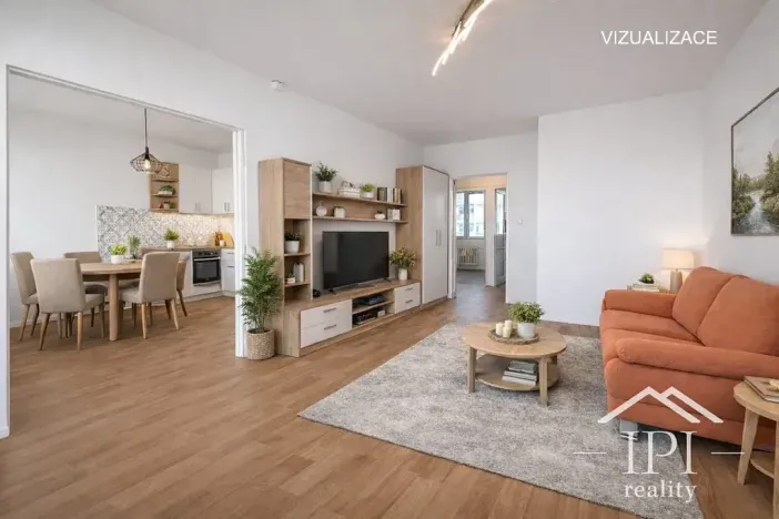 Prodej bytu 3+1, Praha - Podolí, Kaplická, 61 m2