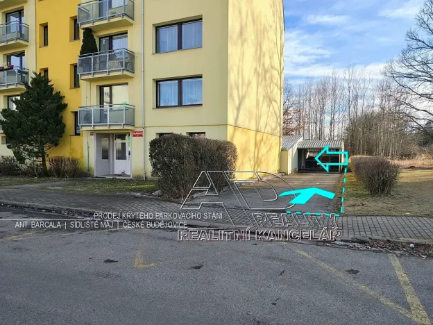 Prodej garážového stání, České Budějovice, Ant. Barcala, 12 m2