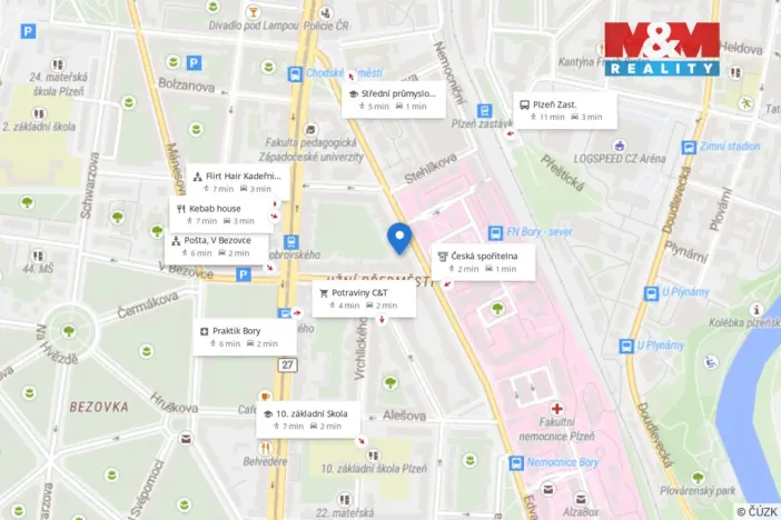 Prodej bytu 2+1, Plzeň - Jižní Předměstí, Edvarda Beneše, 70 m2