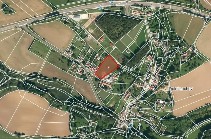 Prodej pozemku pro bydlení, Dolní Lochov, 3341 m2