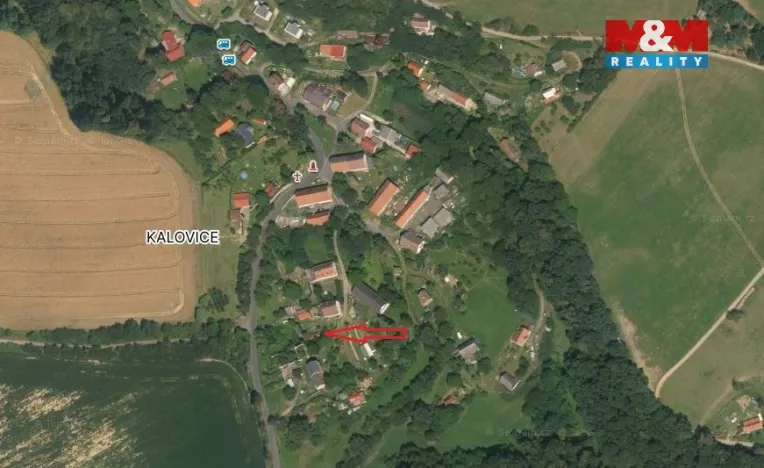 Prodej zahrady, Úštěk - Kalovice, 725 m2