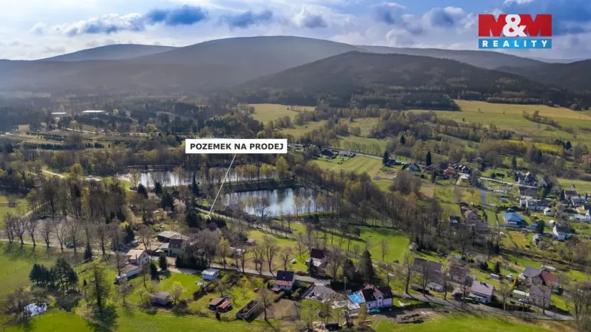 Prodej pozemku pro bydlení, Nové Město pod Smrkem, 1218 m2