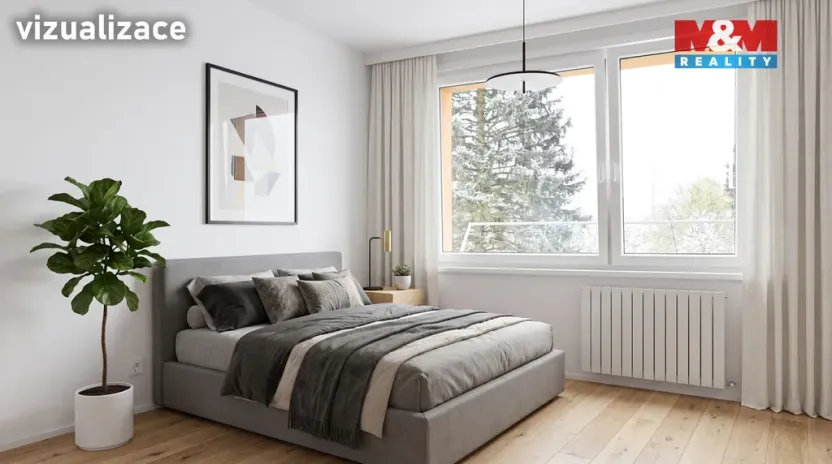 Prodej bytu 3+1, Písek - Budějovické Předměstí, třída Přátelství, 65 m2