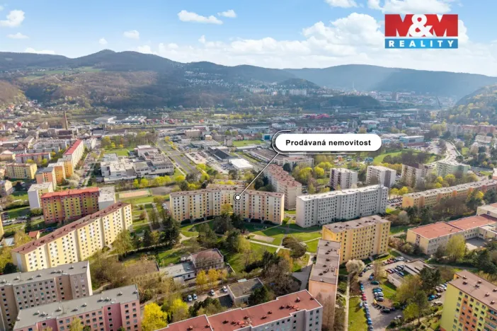 Prodej bytu 3+1, Ústí nad Labem - Krásné Březno, Anežky České, 78 m2