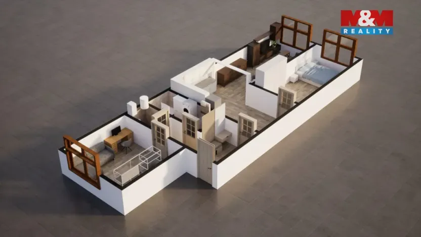 Prodej bytu 3+kk, Frýdlant, Míru, 85 m2