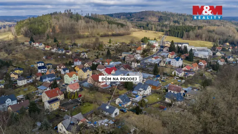 Prodej rodinného domu, Dolní Poustevna, Nad Údolím, 95 m2