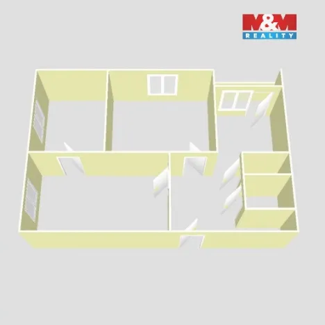 Prodej bytu 3+1, Ostrava - Moravská Ostrava, Sládkova, 69 m2