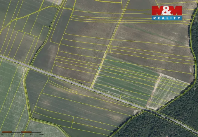 Prodej pole, Starý Vestec, 48734 m2