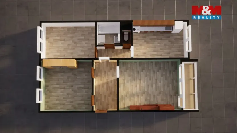 Prodej bytu 3+1, Česká Lípa, Jáchymovská, 75 m2