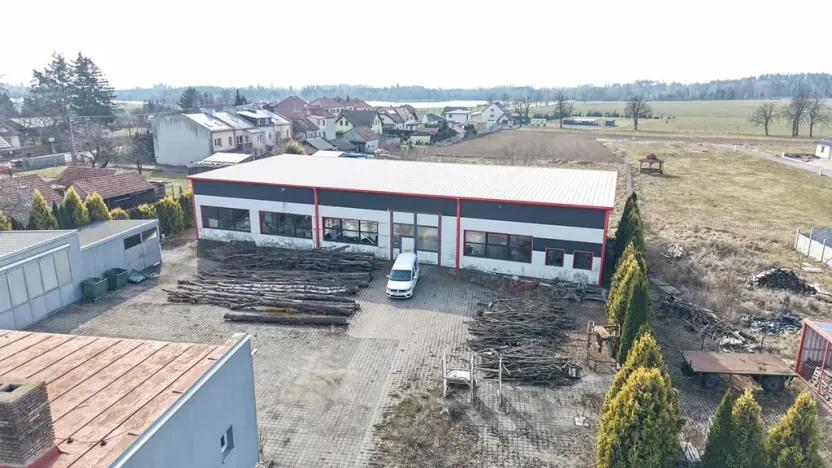 Pronájem výrobních prostor, Netín, 519 m2