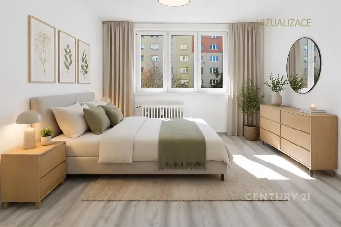 Pronájem bytu 2+1, Litvínov, Tylova, 53 m2