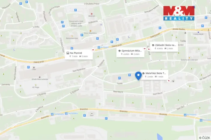 Prodej bytu 4+1, Praha - Krč, Točitá, 103 m2