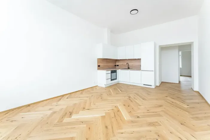 Prodej bytu 2+kk, Praha - Smíchov, Hořejší nábřeží, 47 m2