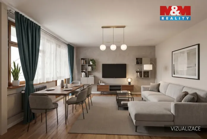 Prodej bytu 4+1, Kladno - Kročehlavy, Litevská, 82 m2